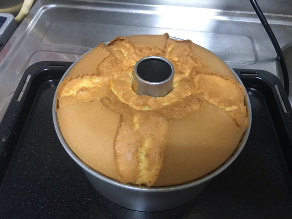 シフォンケーキを手作りで作るレシピ　シフォンケーキ