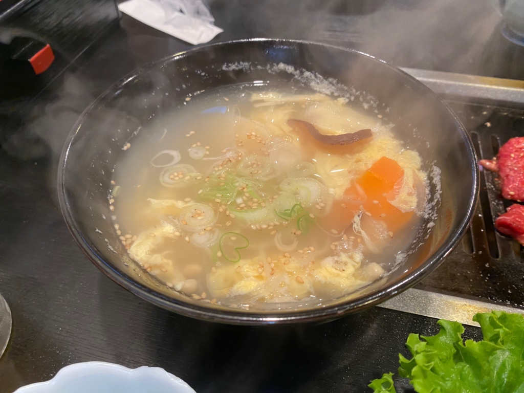 鶴橋 卵スープ 低カロリーダイエット